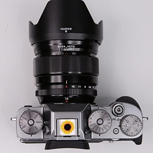 Foto&Tech Exact FIT Design Hot Shoe Cover Cap Compatible with Canon Nikon Sony Panasonic Fujifilm Olympus Pentax Camera (Sunflower) - Image 2