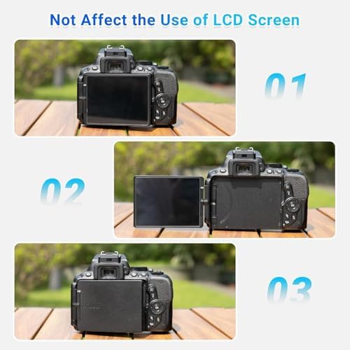 || Lens Cap Compatible with Nikon Camera Lenses || Please Check Images for Compatibility (DK-25 Camera Eyepiece Eyecup for Nikon D3400 D3500) - Image 6