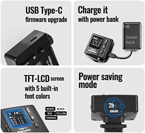 Yongnuo YN32-TX TTL 2.4G Wireless Flash Transmitter Trigger Compatible for Sony Camera, HSS 1/8000s TTL/M/Multi - Image 5
