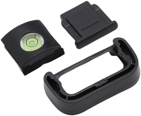 Eyecup Eyepiece Camera Bubble Level Hot Shoe Cover Viewfinder Bubble Spirit Level Camera Gauge Hot Shoe Protector Cap with Soft Silicone Eyecup for A7C - Image 2