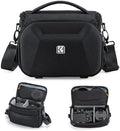 K&F CONCEPT Camera Sling Bag, Hardshell Crossbody Bag with Tripod Holder by KFCONCEPT