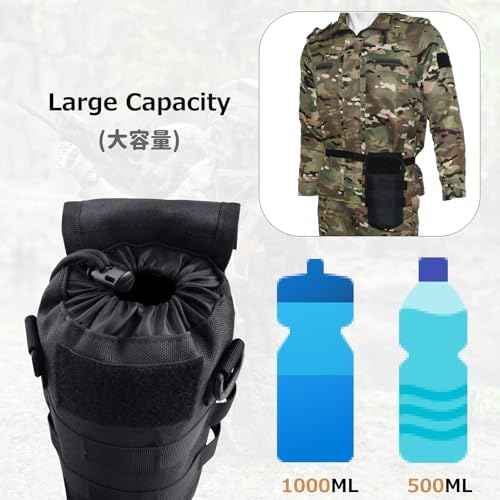 Azarxis Molle Pouches, Tactical Compact EDC Small Utility Pouch Waist Bags Sundries Storage Admin Organize Gear Gadget for Military Backpack - Image 6