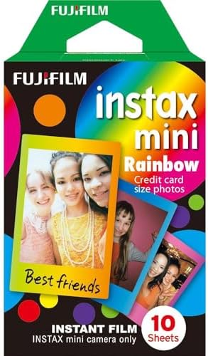 Fujifilm Instax Mini Instant Multi Colored Film, 10 Sheets, (3 Pack Value Set)... (Rainbow) - Image 3