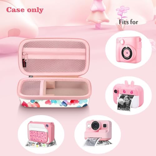 FINTIE Kids Camera Case for Instant Print Digital Cameras, Hard EVA Shell - Image 2