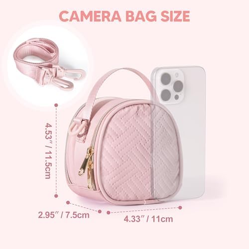 Mini Camera Bag Compatible with Polaroid Go Gen2, Small Sling Bag - Image 6