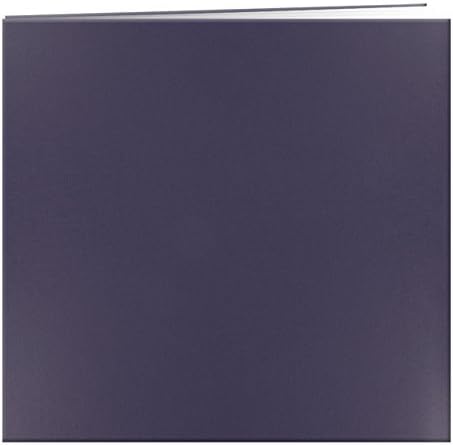 Pioneer Photo Albums MB-10 Post Bound Leatherette Cover Memory Book, 12 by 12-Inch, Bay Blue by PioneerPhotoAlbums