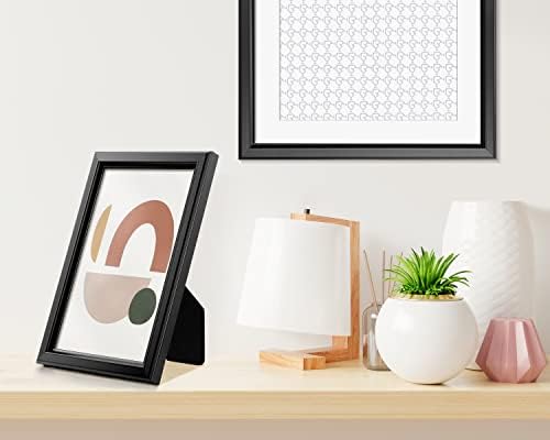 LaVie Home 4x6 Picture Frames (12 Pack, Black) Simple Designed Photo Frame with High Definition Glass for Wall Mount & Table Top Display, Set of 12 Classic Collection - Image 6