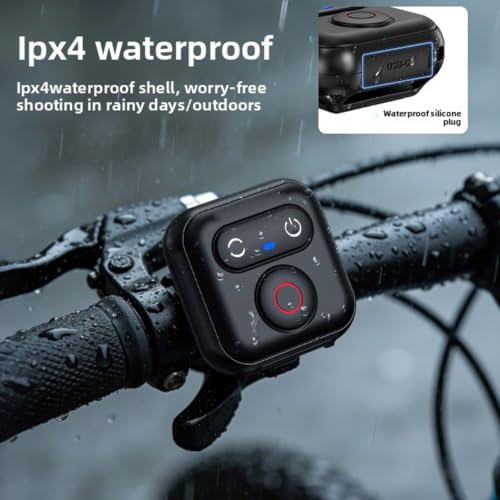 Luocute Bluetooth Camera Remote Control, Wireless Shutter Remote with Fast Charging Type C, IPX4 Waterproofing for X5 X4 X3 Ace Pro 2 ACE Pro 3S ONE RS and Phones - Image 6