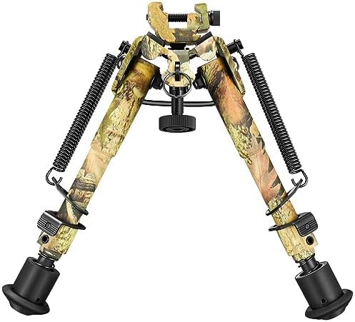 CVLIFE 6-9 Inches Bipod Adjustable Spring Return with Picatinny Adapter by CVLIFE