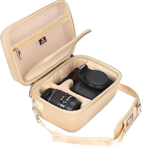FBLFOBELI EVA Camera Case for Canon EOS Rebel T7/T8i/T5/R50/R100 by FBLFOBELIHardCarryingCase