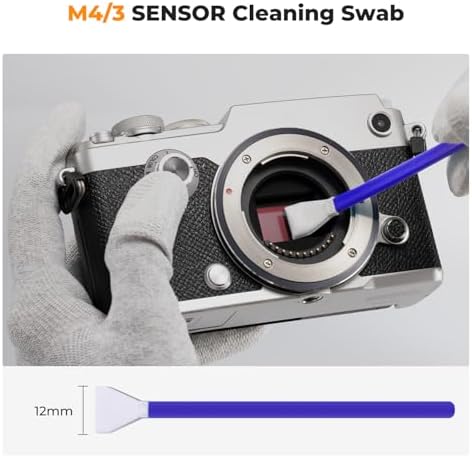 K&F CONCEPT M4/3 Sensor Cleaning Kit with Sensor Cleaner for M4/3 Cameras - Image 4