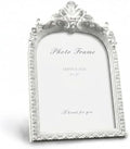 Cuspin 8x10 White Arched Picture Frame Vintage Elegant Decorative Frame by Cuspin