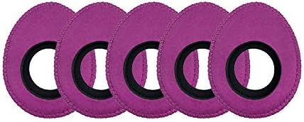 OPENMOON Oval Large Viewfinder Eyecushion for Alexa Mini Amira Cameras (Ultrasuede /5packs) (Purple) by OPENMOON%C2%AE