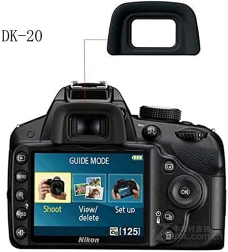 || Lens Cap Compatible with Nikon Camera Lenses || Please Check Images for Compatibility (DK-20 Camera Eyepiece Eyecup for Nikon D5600 D5200) - Image 2