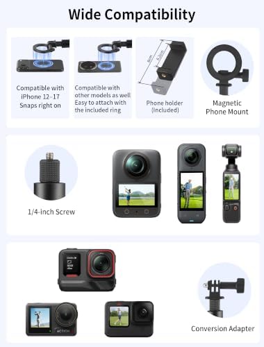 SITTO Magnetic Golf Tripod & Monopod Phone Holder for Swing Recording - Image 3