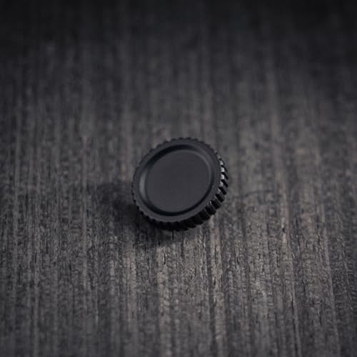 Camera Soft Release Button, 13mm Brass Shutter Button, Black - Image 3