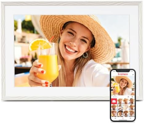 Frameo Digital Picture Frame, 10.1 Inch Digital Photo Frame WiFi, 32GB by Pastigio