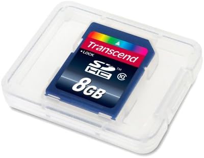 Transcend 8 GB Class 10 SDHC Flash Memory Card Up to 30MB/s (TS8GSDHC10E) - Image 2