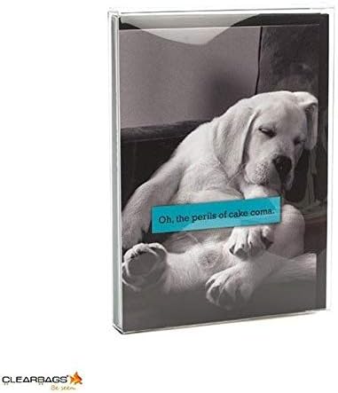 ClearBags Crystal Clear Greeting Card Boxes, 25 Pack, Box Case for Cards, Envelopes, Party Favors, Treats, Photo Storage, Gift Holder, Stationery Organizer, Small Business Packaging & Supplies, FB2A - Image 2