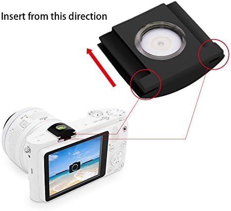 Anwenk Hot Shoe Level Camera Bubble Level Hot Shoe Spirit Level Hot Shoe Cover (Includes 2 Axis Bubble Level and 1 Axis Hot Shoe Cover) Combo Pack - Image 6