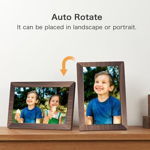 Digital Picture Frame, Frameo 10.1 Inch Smart WiFi Digital Photo Frame 32GB - Image 6
