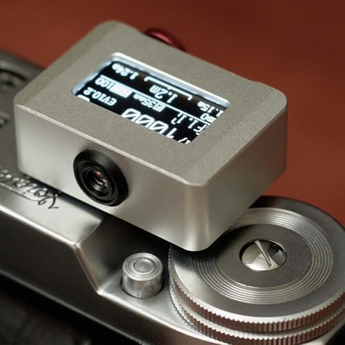 Camera Light Meter, Photography Light Meter, with OLED Screen, Exposure Indicator, 30° Average Metering, Adjust ISO, Aperture and Shutter Speed Photography, for Vintage Cameras - Image 7
