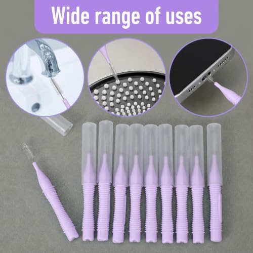 10 Pack Cell Phone Cleaning Kit, Anti-Clogging Mini Brushes Cleaner - Image 4