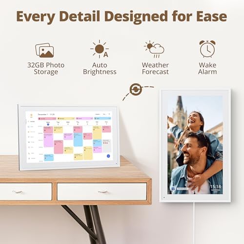 Dragon Touch 14 inch Digital Calendar Digital Picture Frame - Image 6