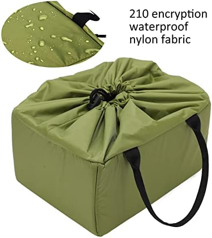 Hilitand Protective Flexible Padded Storage Bag, Removable Partition Camera Inserts Padded Bag Pouch with Adjustable Dividers Shockproof for Mirrorless Cameras, Lenses, Flash - Image 5
