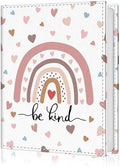 Photo Album 4x6, 56 Pockets Small Picture Book Rainbow Be Kind by Lebrocoli