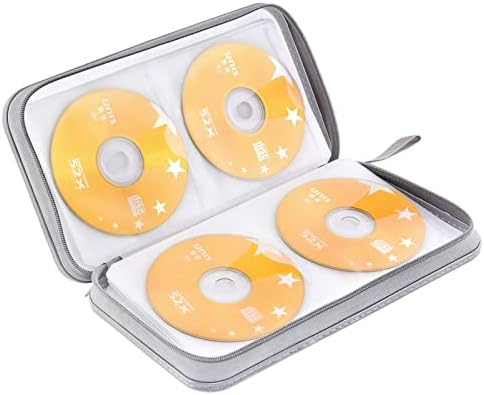 96‑Capacity Hard Plastic CD/DVD Binder for Car, Home & Travel - Image 5