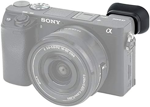 JJC KIWIFOTOS Ergonomic Long Camera Eye Cup for a6600 a6500 a6400, a6600 Eyecup, a6500 Eyecup, a6400 Eyecup, a6600 Eye Piece, Viewfinder EP17, Size: 41*27*17mm; Compatible with Sony a6500 a6400 a6600 - Image 6