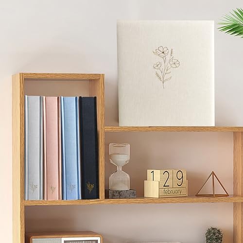 Holoary Photo Album 4x6 600 Photos 5 Pictures Per Page, 600 Pockets 4”x6” Picture Album, Linen Fabric Cover Big Picture Book for Photos, 4x6 Photo Albums for Family Weddings Travel Memories(Beige) - Image 5