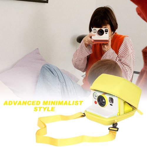 Camera Case for Polaroid Now/Now+/I-Type/Flip Instant Camera,Yellow - Image 2