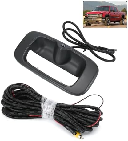 Reversing Camera Kit for GMC for Sierra 1500 2500 for 3500HD 99-07 Tailgate Handle Rear View W/Backup Camera 15228539 15046512 - Image 3