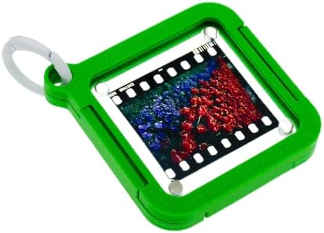 Portable Acrylic Reversal Film Keychain, High Transparency Display and Archival Storage Keychain for Reversal Film 35mm by Unknown