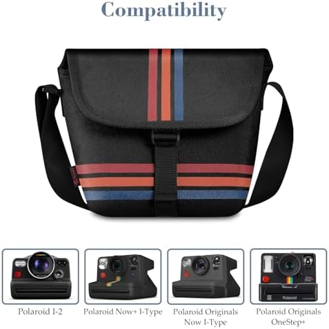 FINTIE Crossbody Camera Bag for Polaroid Now+ Generation 3/2/1 I-Type - Image 2