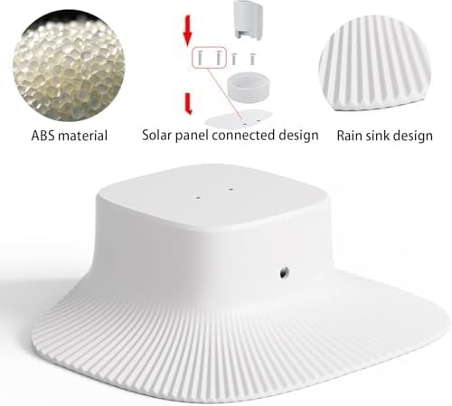 Sun Rain Shade Cover for eufy Security SoloCam S340 - Weatherproof Protective Shield, UV Resistant, Rainproof, Dustproof, and Anti-Wind Design - Image 3