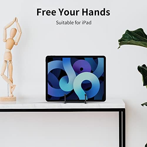 Kruodop 3 Pack 6 Inch Plate Stands for Display, Plate Holder Display Stand, Picture Frame Stand Black Metal Frame Holder Stands for Book,Small Easel,Decorative Plate,Photo and Platter,Tabletop Art - Image 6
