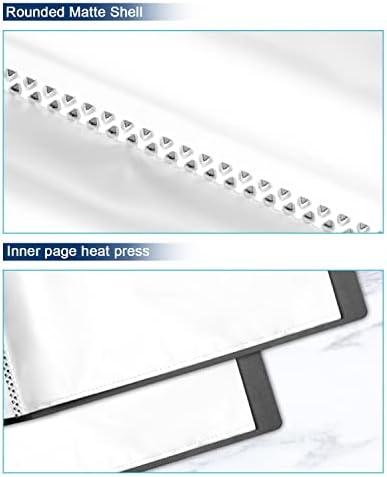 Portfolio Folder for Artwork Art Portfolio Binder 2 Packs 9"x12" Demo Book Black Portfolio Folder with Protective Film Binder with Plastic Sleeve 30 Pockets 60 Page Capacity - Image 5