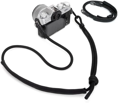 50.4''/128CM Adjustable Vintage Camera Neck Strap with Soft Shoulder Pad by JJC