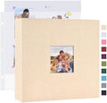 Mublalbum 10x10 Inch 3 Ring DIY Scrapbook Photo Album 80 Pages, Beige by Mublalbum