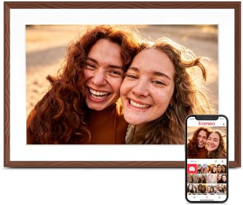 Frameo 10.1" Digital Picture Frame WiFi 32GB, Birthday Gifts for Mom, Women by Flyruit