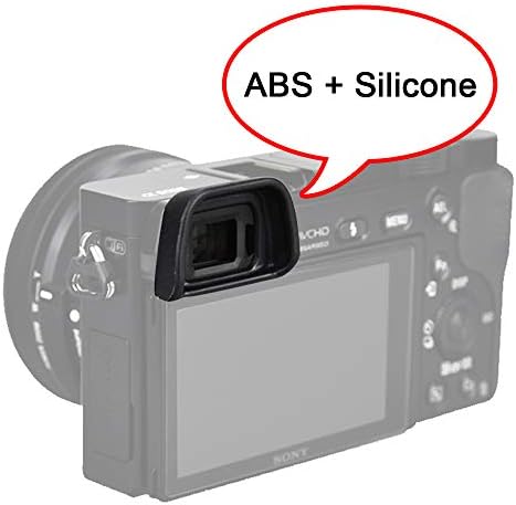 EP10 Eyecup Eyepiece Viewfinder Compatible for Sony Alpha A6000 A6100 A6300 NEX-6 NEX-7 Camera (2 Pack), FAN-US-2X EP-10 - Image 4