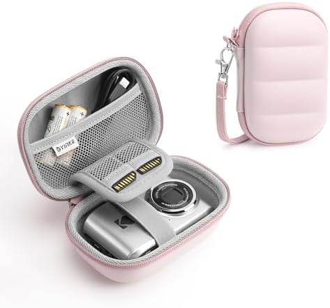 Digital Camera Case for CAMKORY/KODAK PIXPRO with SD Card Storage, Pink by YINKECASE