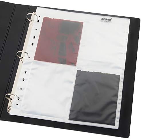 50x eTone Archival Storage Sheets 4x5 Negative Page Preservers (50X45) - Image 4
