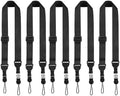FIEIL 5 Pack Universal Shoulder Strap, Replacement Nylon Neck Lanyard, Comfortable Adjustable Shoulder Strap for iPad, Camera, Crossbody Bag, Binocular, Tablet by FIEIL