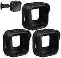 Tonton 3 Pack Silicone Skin Case for All-New Blink Outdoor 4 (4th Gen) / Blink Outdoor 2K+, Weatherproof Protective Silicone Cover with Sunshade, for Blink Outdoor 4 Smart Security Camera, Black by TONTON