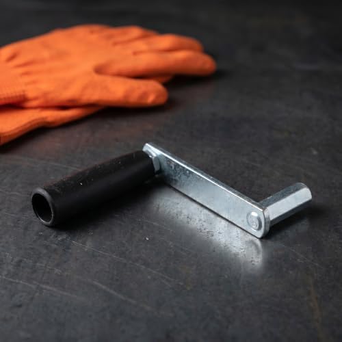 Casement Window Crank Handle Replacement Zinc Alloy Plastic Low-Profile Lever for Spindle Awning Roller Shutter Operators - Image 6