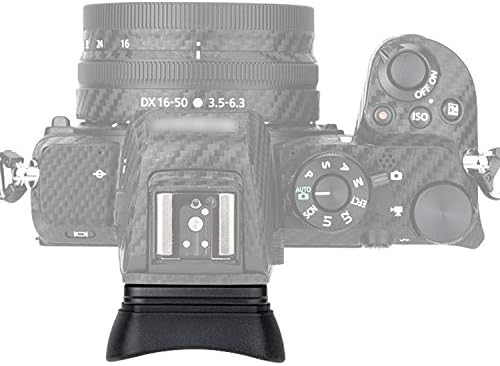 JJC KIWIFOTOS Ergonomic Long Camera Eyecup for Nikon Z50, Nikon Z50 Eye Cup, Z50 Eye Piece viewfinder, Replaces Nikon DK-30 Eyecup, Soft Silicone, 49.9X33.1X21.9mm - Image 5
